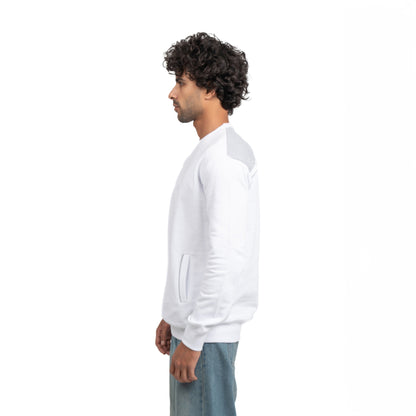 Carnel Timeless White Crewneck