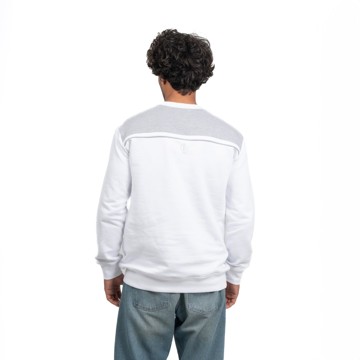 Carnel Timeless White Crewneck