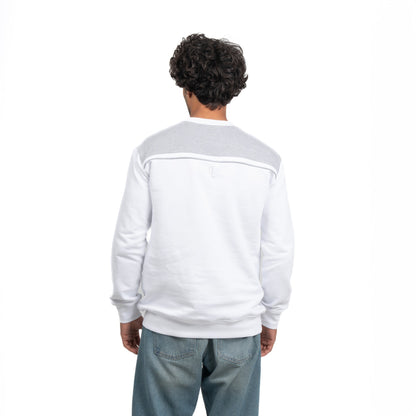 Carnel Timeless White Crewneck